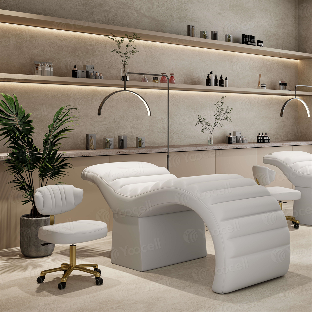 Yoocell August White Lash Bed AG1203 - Image 3